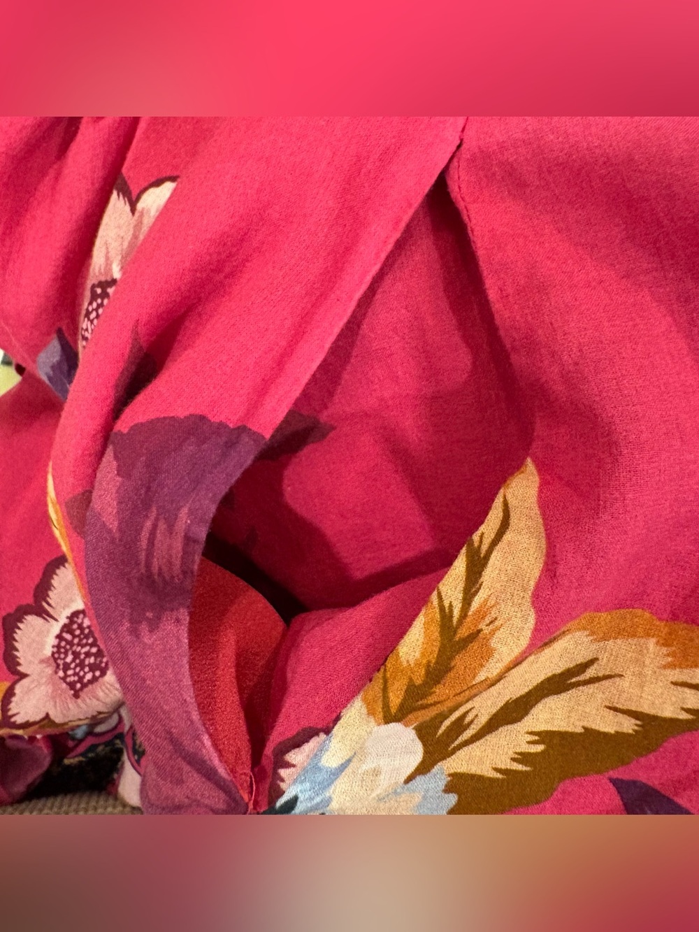 KOBI HALPERIN Hailey Rose Pink Floral Multi Wrap Dress Size XXL - Picture 6 of 8